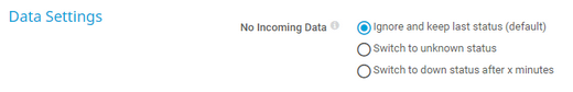 Data Settings